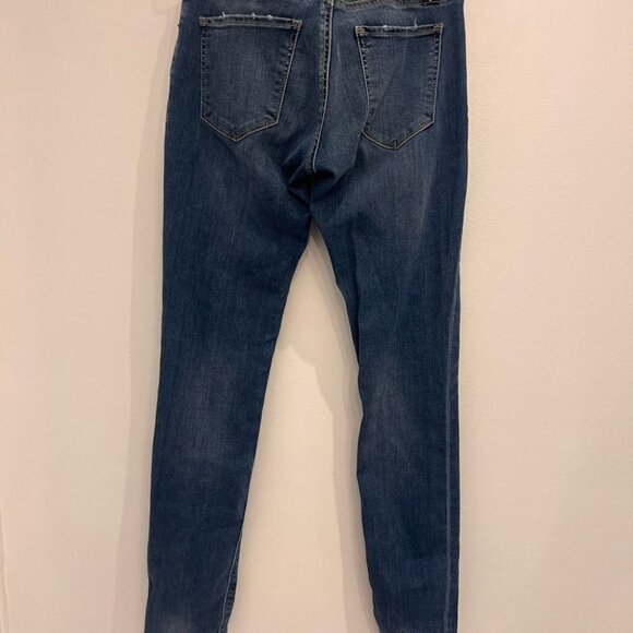 - lucky brand SASHA SUPER SKINNY jeans ripped size 26 - Picture 4 of 8